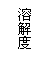 文本框: 溶解度