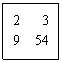 ı: 2 3
9 54
