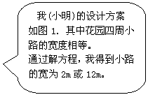 ԲǾαע: (С)Ʒ
ͼ1л԰С·Ŀȡ
̣ͨⷽҵõС·ĿΪ2m12m
