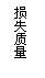 文本框: 损失质量