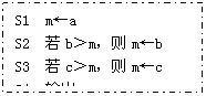 ı: S1 ma 
S2 bmmb
S3 cmmc
S4 m.
